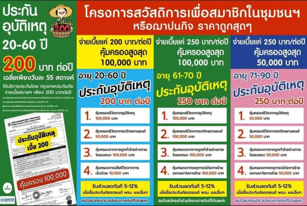ประกันอุบัติเหตุ