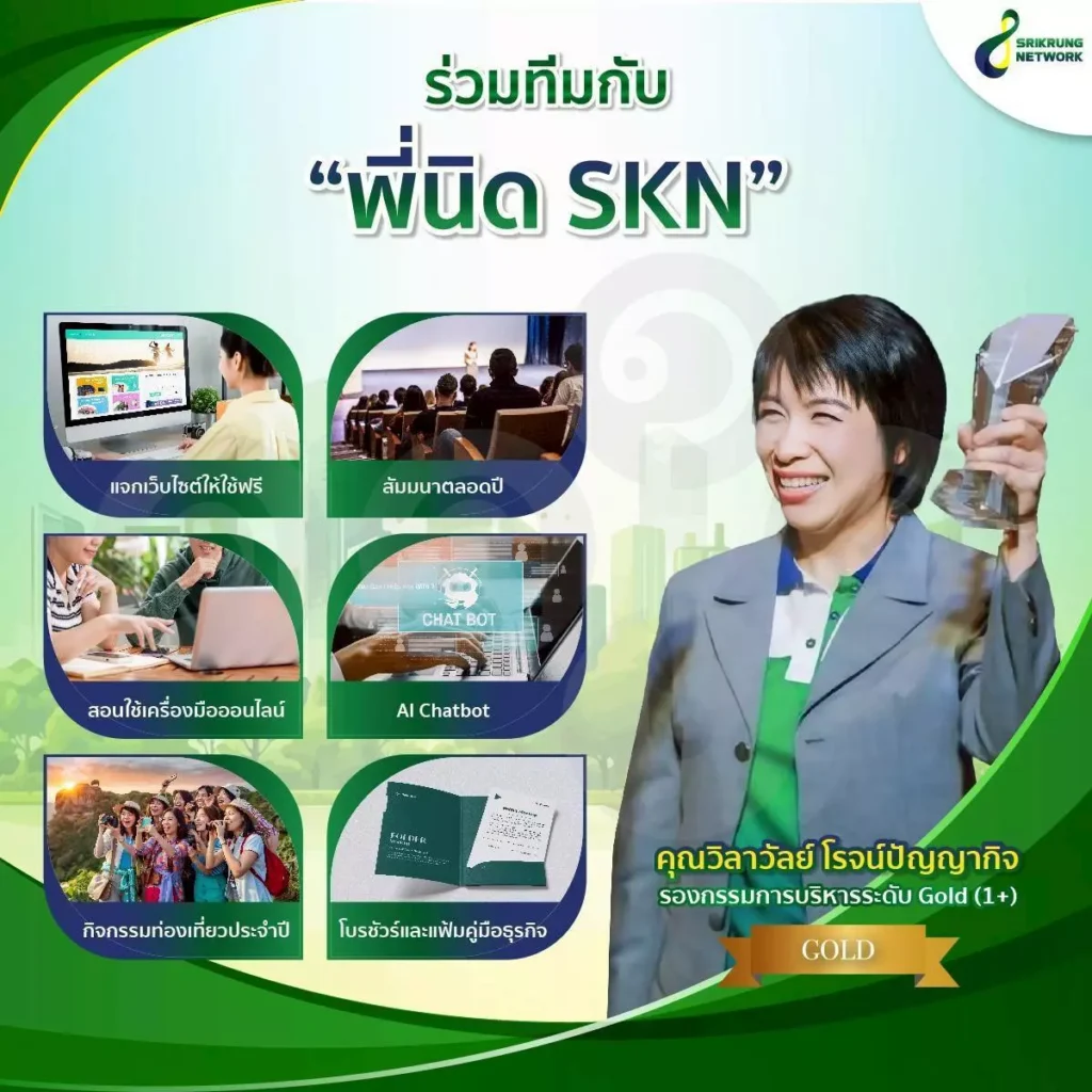 ช่องทางติดต่อ นิด วิลาวัลย์ SrikrungNetwork สอนขายประกันออนไลน์ให้ยอดขายปัง