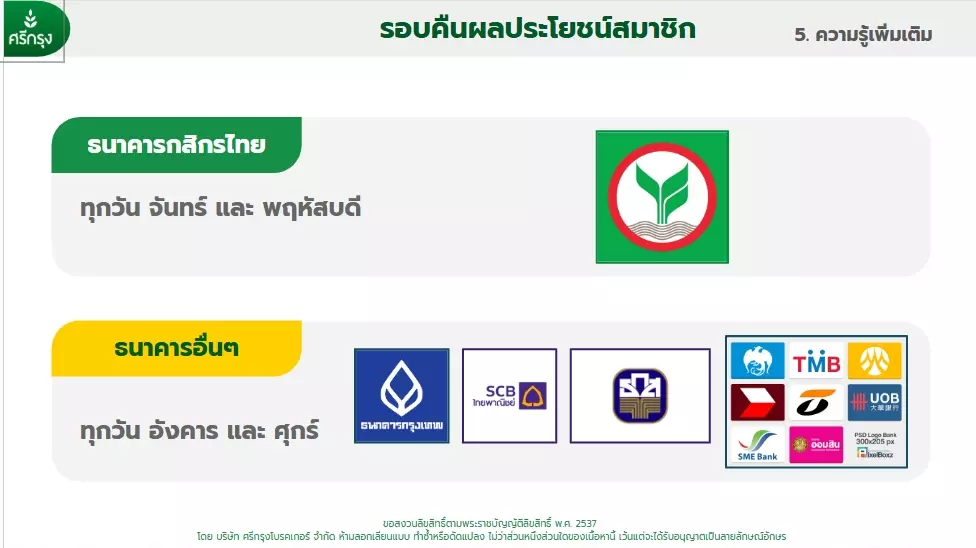 รอบในการจ่ายค่าคอม