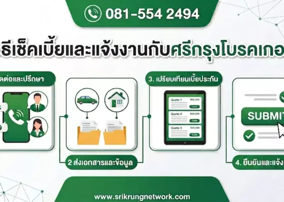 วิธีเช็คเบี้ยแจ้งงาน