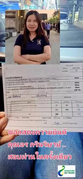 สอบผ่านได้รับบัตรนายหน้าประกันวินาศภัย
